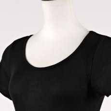 画像5: 【lesbutte】シルクリブフレンチスリーブ (5)