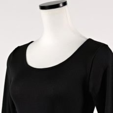 画像5: 【lesbutte】シルクリブロングスリーブ (5)