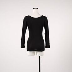 画像3: 【lesbutte】シルクリブロングスリーブ (3)