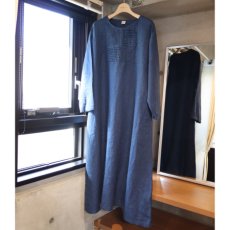 画像1: 【08Mab】9番手リネンウインドータックワンピース (1)