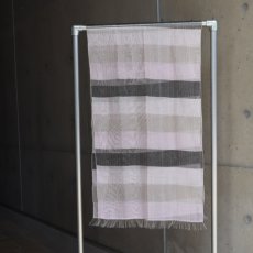 画像5: 【Crescendo Yonezawa】シルクラメ透かし横段ストール (5)