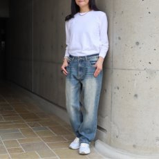 画像1: 【08Mab】デニムストレートパンツ (1)