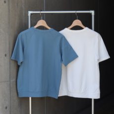 画像2: 【NARU FACTORY】アーミーコットン度詰天竺ワイトラグランT (2)