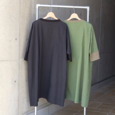 画像2: 【NARU FACTORY】シーチングハンドワッシャーチュニックワンピース (2)