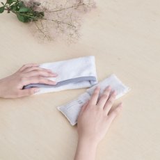画像3: 【LOOM&SPOOL】FOL綿毛布 あずきアイピロー (3)