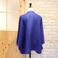 画像7: 【08Mab】14番手リネンドルマンスリーブ前あきブラウス (7)