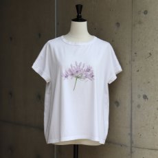 画像3: 【NARU FACTORY】Miltata様コラボ花暦(はなごよみ)プリントミナミシャツ (3)