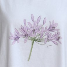 画像7: 【NARU FACTORY】Miltata様コラボ花暦(はなごよみ)プリントミナミシャツ (7)