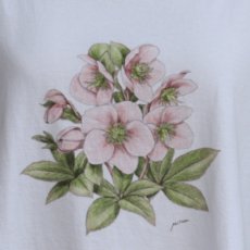 画像8: 【NARU FACTORY】Miltata様コラボ花暦(はなごよみ)プリントミナミシャツ (8)