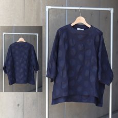 画像5: 【NARU FACTORY】綿麻シーチング塩縮 ワイドT (5)