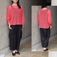 画像13: 【ista-ire】平織リネン istaカーゴパンツ (13)