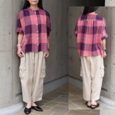画像10: 【ista-ire】平織リネン istaカーゴパンツ (10)