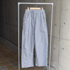 画像1: 【NARU FACTORY】サマーデニムストライプノッポパンツ (1)
