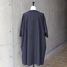 画像8: 【NARU FACTORY】シーチングハンドワッシャーチュニックワンピース (8)