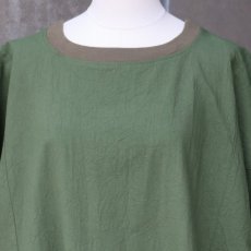 画像6: 【NARU FACTORY】シーチングハンドワッシャーチュニックワンピース (6)