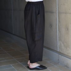 画像8: 【ista-ire】平織リネン istaカーゴパンツ (8)