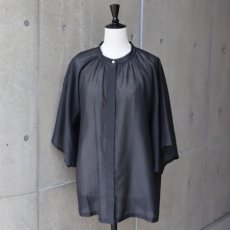 画像6: 【Sorte cuff】コットンシルクラグランスリーブブラウス (6)