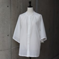 画像4: 【Sorte cuff】コットンシルクラグランスリーブブラウス (4)