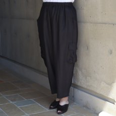 画像7: 【ista-ire】平織リネン istaカーゴパンツ (7)