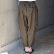 画像6: 【ista-ire】平織リネン istaカーゴパンツ (6)