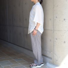 画像2: 【Sorte cuff】コットンシルクラグランスリーブブラウス (2)