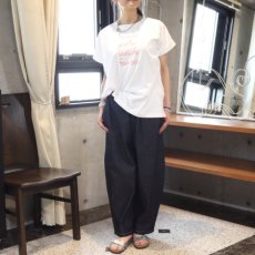 画像1: 【ista-ire】コットンジャージー　ロゴプリントTEE (1)