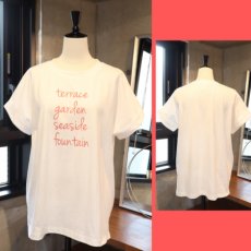 画像6: 【ista-ire】コットンジャージー　ロゴプリントTEE (6)