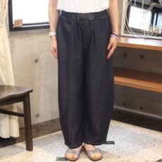 画像1: 【NARU FACTORY】8オンスムラデニム エッグパンツ (1)