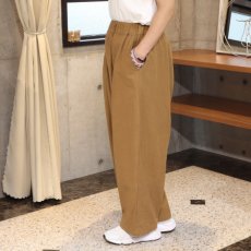 画像5: 【NARU FACTORY】20シーチングハンドワッシャー カフェパンツ (5)