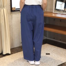 画像9: 【NARU FACTORY】20シーチングハンドワッシャー カフェパンツ (9)