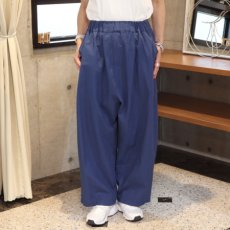 画像3: 【NARU FACTORY】20シーチングハンドワッシャー カフェパンツ (3)
