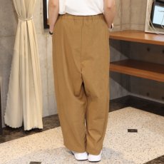 画像8: 【NARU FACTORY】20シーチングハンドワッシャー カフェパンツ (8)