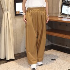 画像2: 【NARU FACTORY】20シーチングハンドワッシャー カフェパンツ (2)