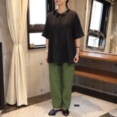 画像4: 【NARU FACTORY】20シーチングハンドワッシャー コージーパンツ (4)