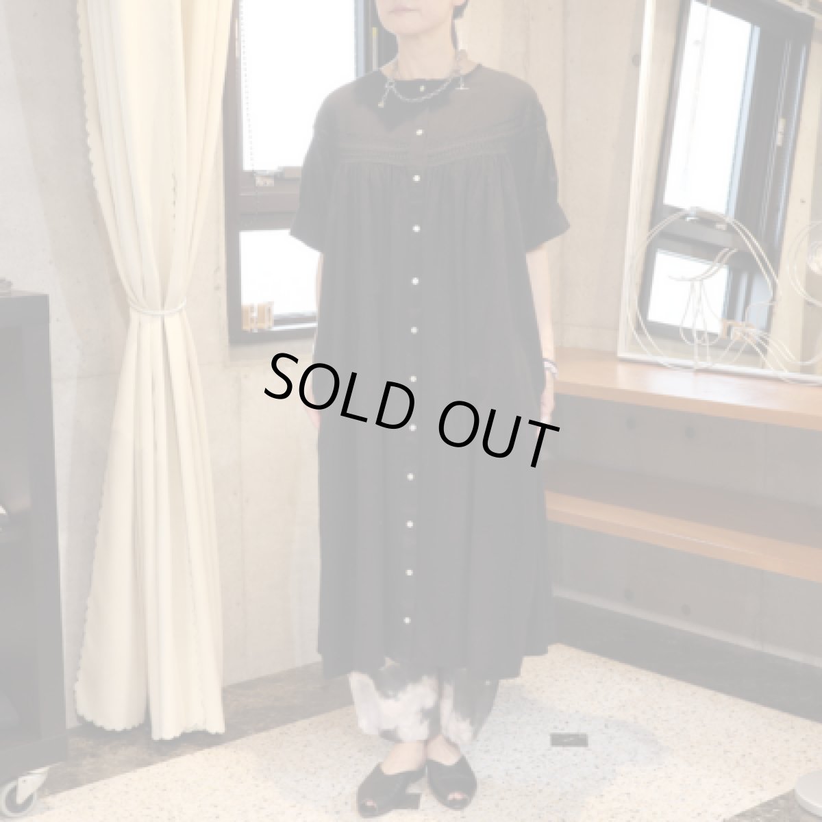 画像7: 【NARU FACTORY】タイダイ染シーチングハンドワッシャー エッグパンツ (7)