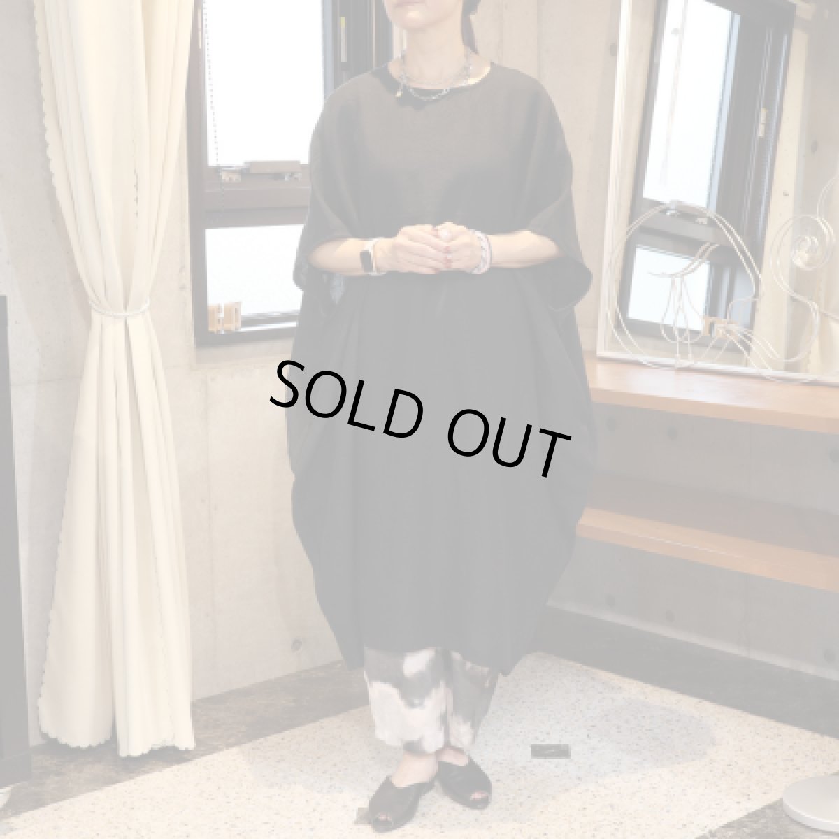 画像6: 【NARU FACTORY】タイダイ染シーチングハンドワッシャー エッグパンツ (6)