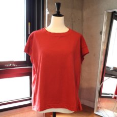 画像1: 【NARU FACTORY】ムラ糸リサイクル天竺コクーンT (1)
