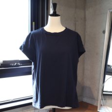 画像2: 【NARU FACTORY】ムラ糸リサイクル天竺コクーンT (2)