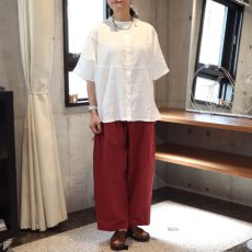 画像11: 【NARU FACTORY】20シーチングハンドワッシャー カフェパンツ (11)