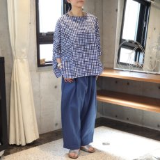 画像7: 【NARU FACTORY】20シーチングハンドワッシャー カフェパンツ (7)