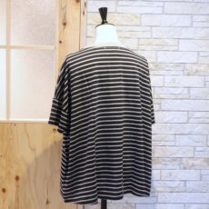 画像8: 【NARU FACTORY】サイロプレミアムボーダー ワイド半袖Ｔシャツ (8)
