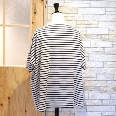 画像6: 【NARU FACTORY】サイロプレミアムボーダー ワイド半袖Ｔシャツ (6)