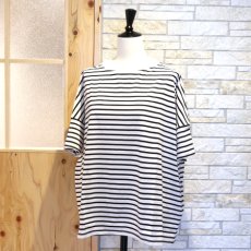 画像5: 【NARU FACTORY】サイロプレミアムボーダー ワイド半袖Ｔシャツ (5)