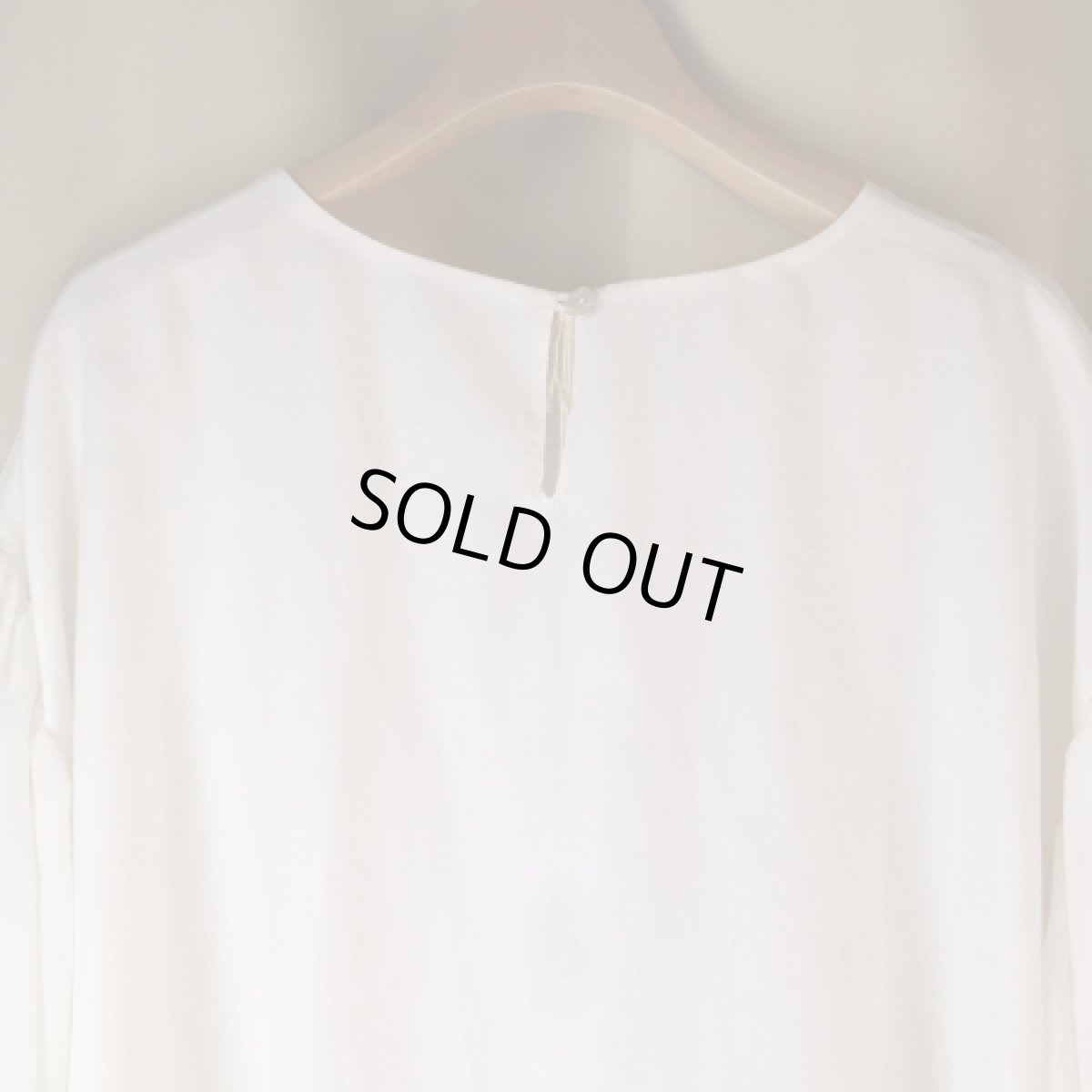 画像4: 20%OFF SALE【08Mab】コットンシルクボリューム袖ブラウス (4)