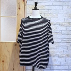 画像9: 【NARU FACTORY】サイロプレミアムボーダー ワイド半袖Ｔシャツ (9)