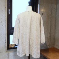 画像10: 【08Mab】リネンシャンブレー　サイドボタンブラウス (10)