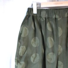 画像8: 【NARU FACTORY】綿麻シーチング塩縮ドットエッグパンツ (8)