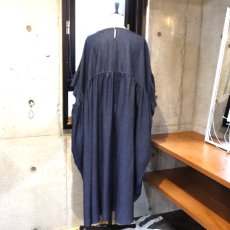 画像6: 【Sorte cuff】コットンデニムワイドワンピース (6)