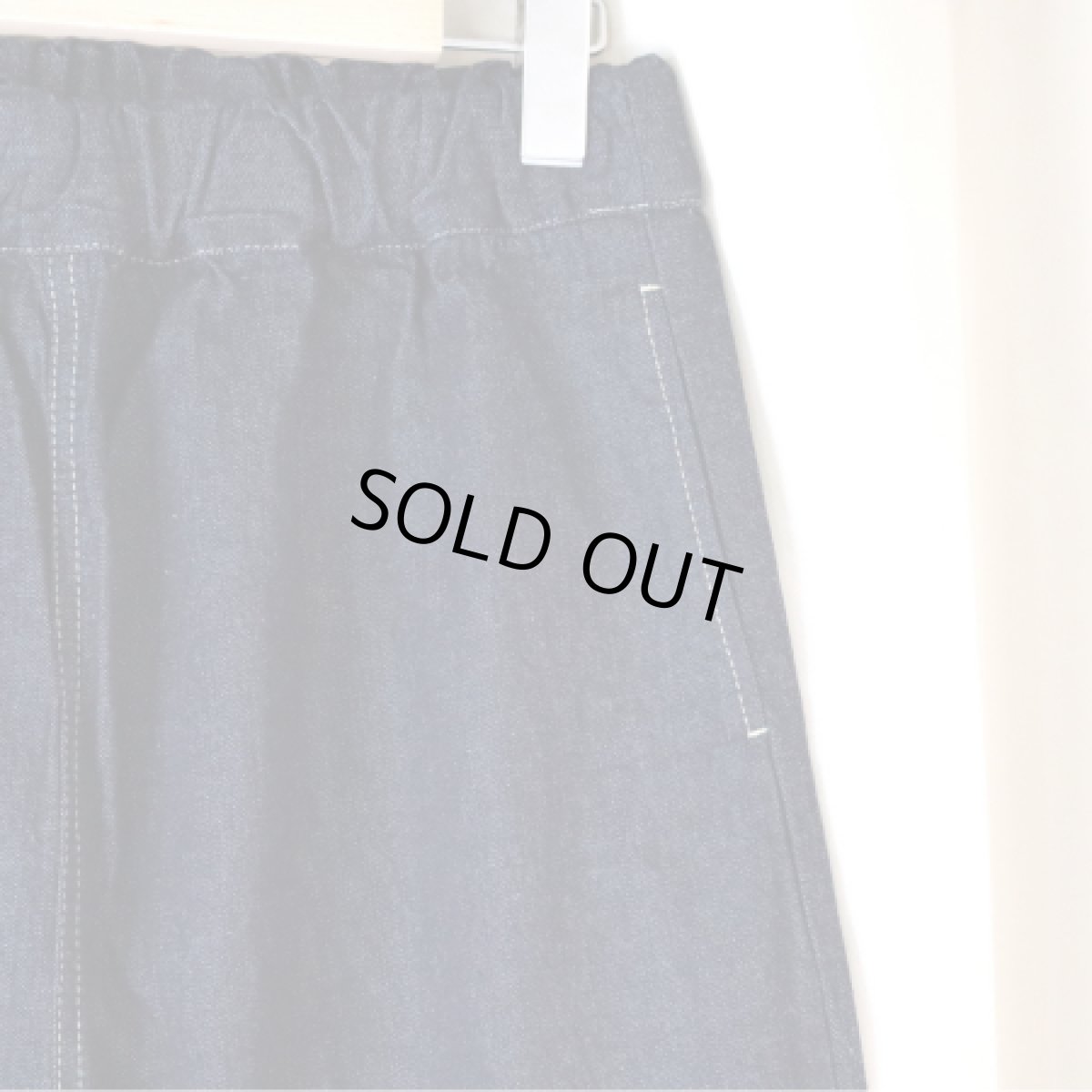 画像3: 【NARU FACTORY】8オンスムラデニムコージーパンツ (3)