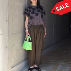 画像1: 20%OFF SALE【ista-ire】コットンジャージードットプリントTEE  (1)